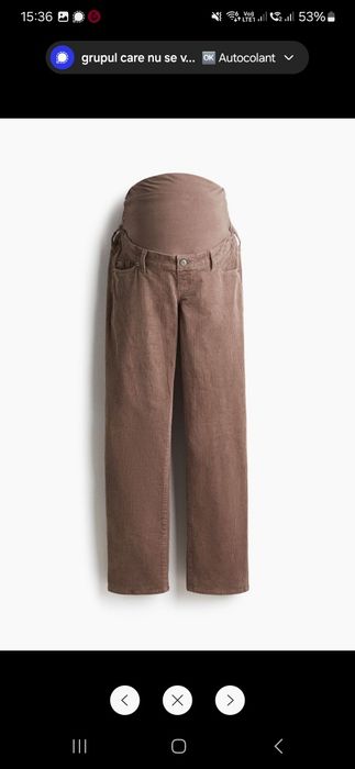 Pantaloni și pijama pentru  gravide