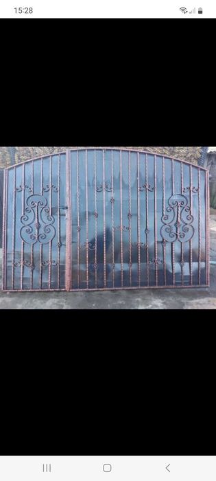 Poartă fier forjat,nouă
