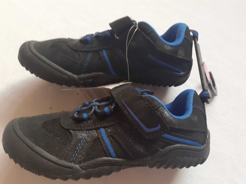 Adidasi copii prindere velcro,numar 31, 35, 36, 37, 39,negri-blue, noi