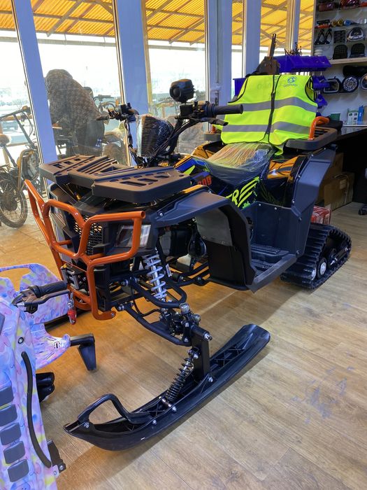 Квадроцикл Снегоход TEZZA HUNTER 2в1 новый
