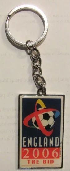 Breloc fotbal "ENGLAND 2006 Bid" / candidatura Anglia la CM 2006