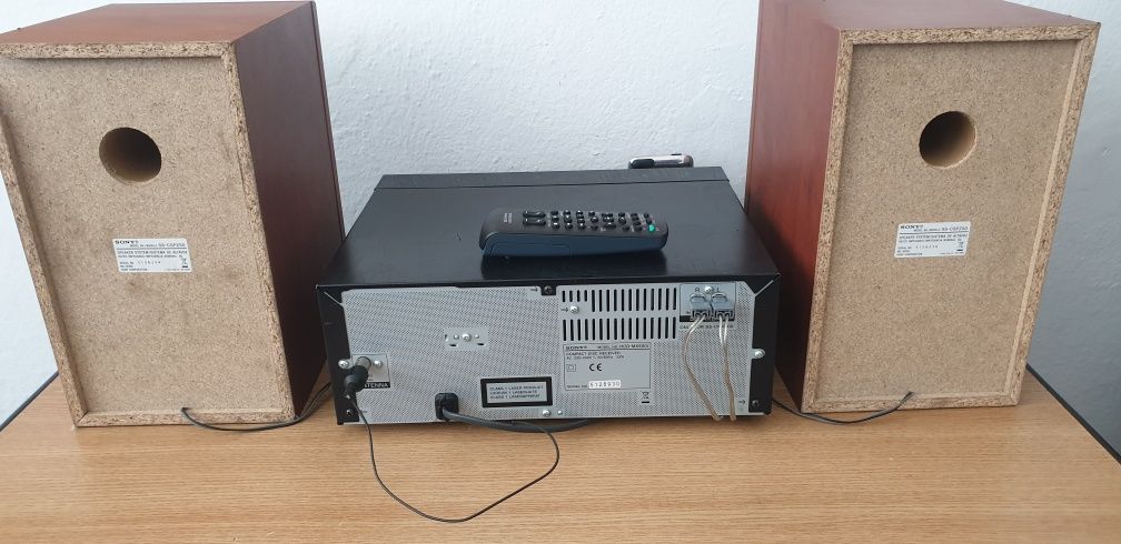 Mini sistem Sony HCD-MX500i, boxe SS-CSPZ50