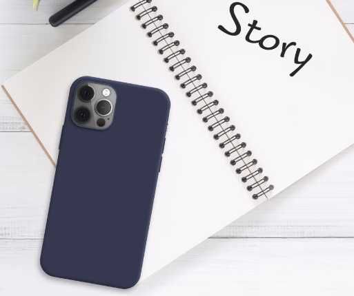 Husa FIXED Story pentru Samsung Galaxy A54 5G, Albastru