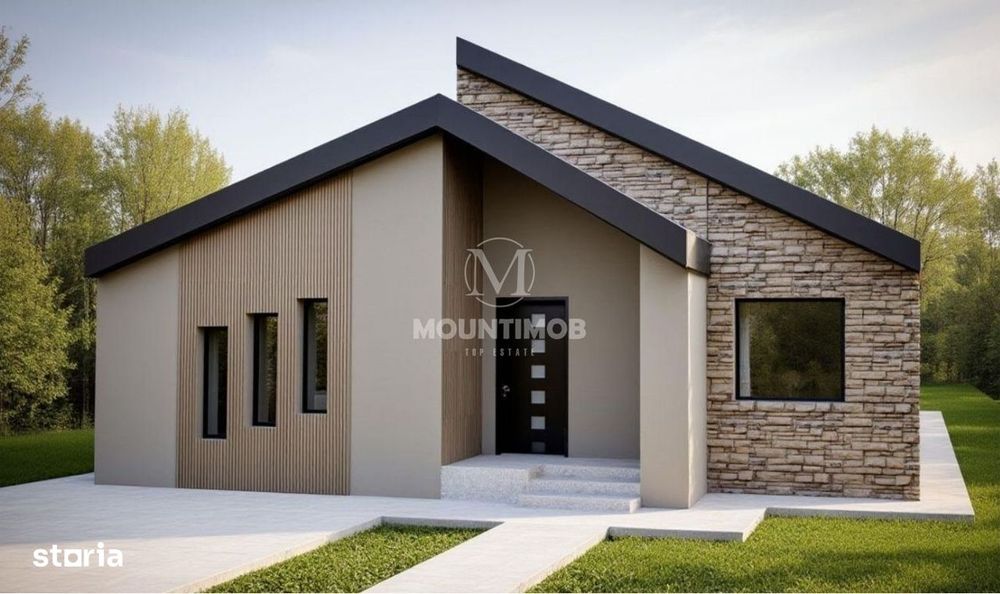 Casa individuala la cheie, 125 mp/utili, teren 515 mp, Bod/Brasov