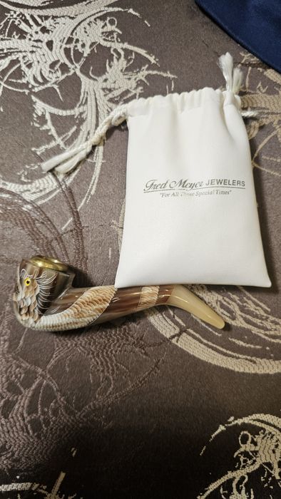 Продается курительная трубка из Рога КАРКИДОНА