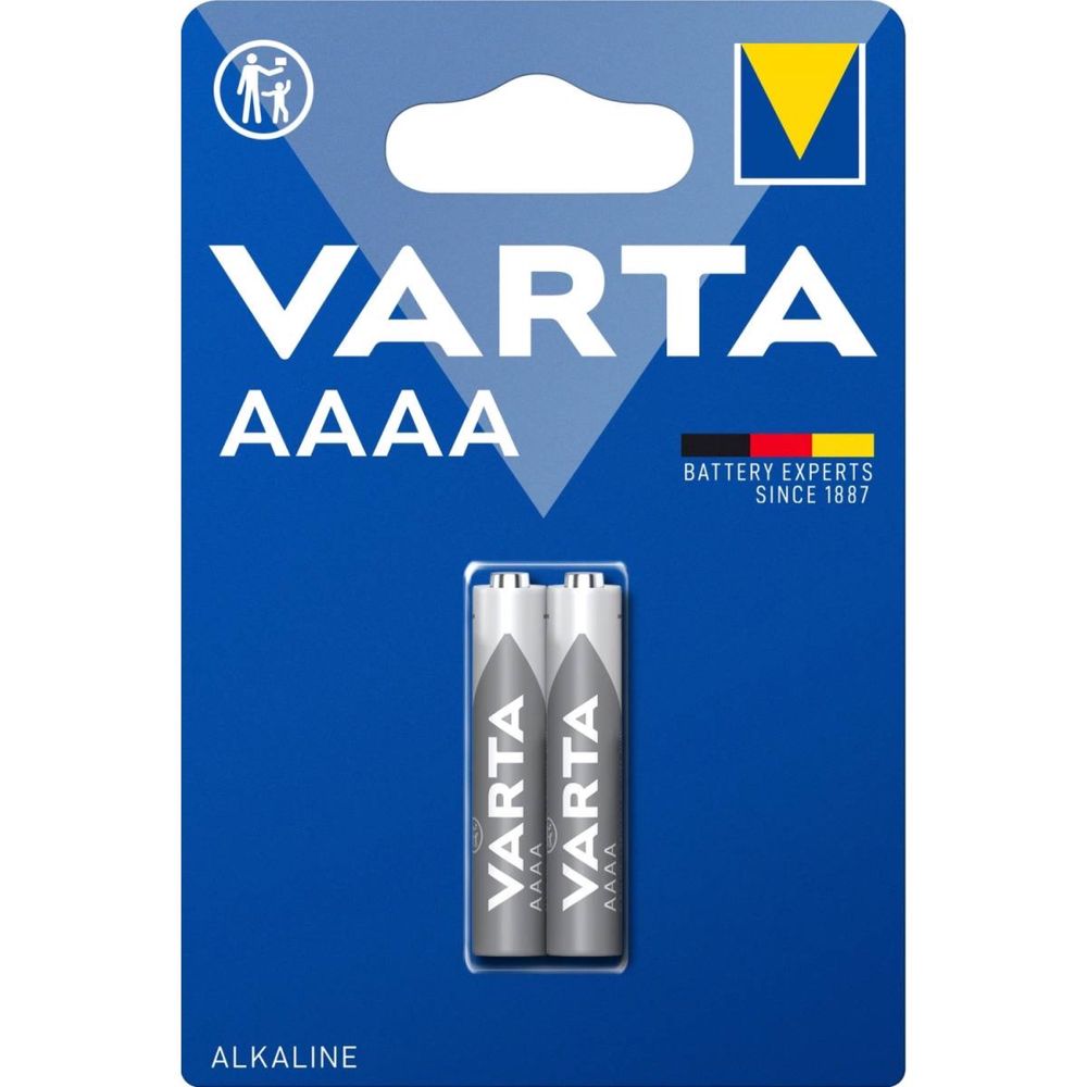 Батарейка Varta AAAA/25A/LR61/LR8D425 BL2 Alkaline 1.5V