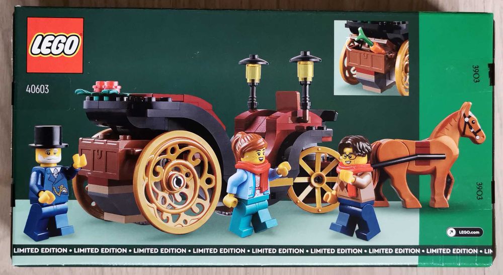LEGO 40603 - Plimbare cu Trăsura, Iarna [SIGILAT]