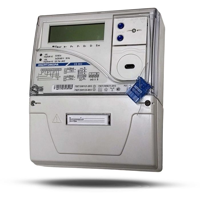 Cчетчик электроэнергии Энергомера CE 303 S31 746 JAVZ 380V 100A Россия