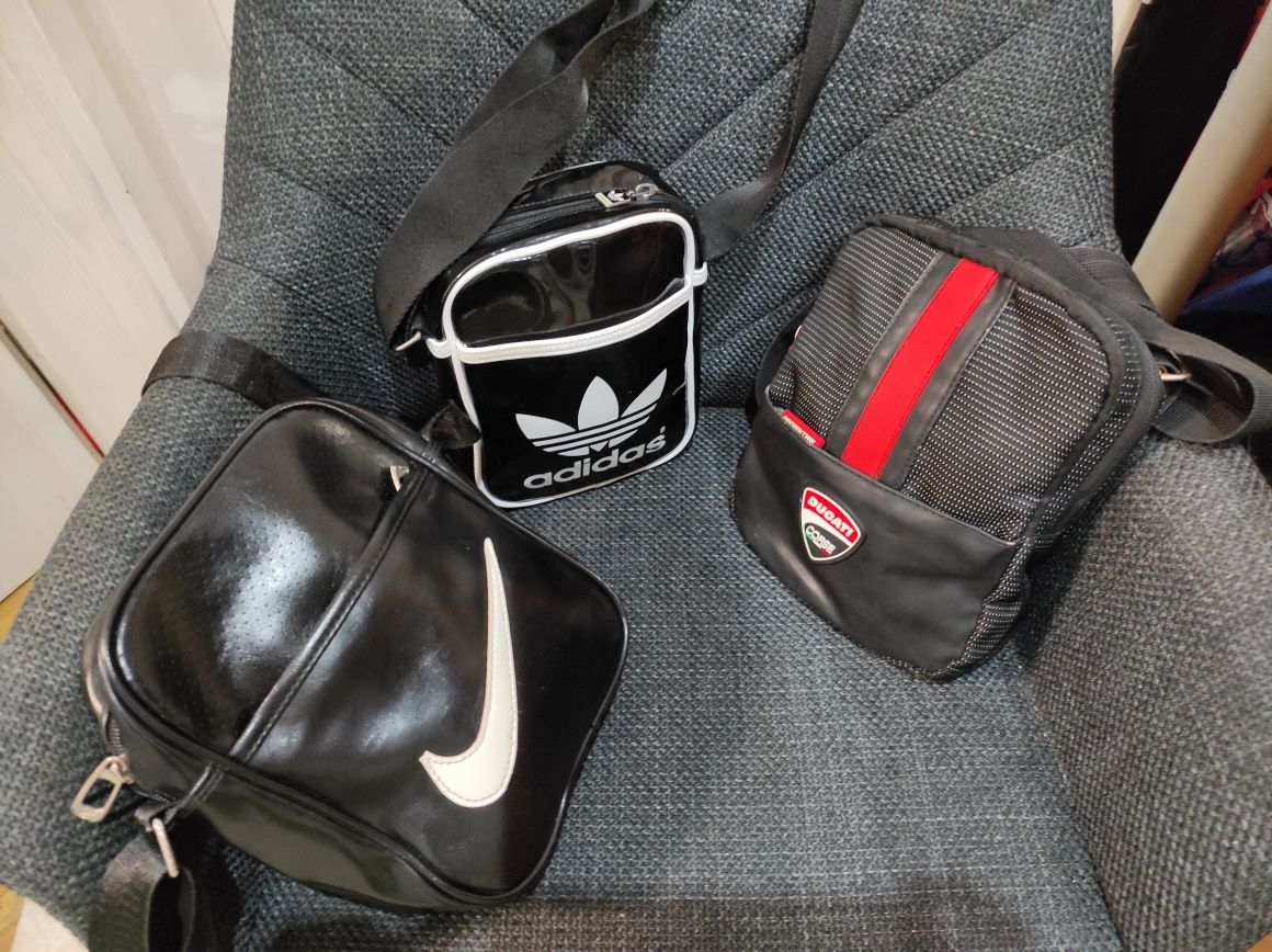 Мъжки чанти Adids,Nike,Ducatti