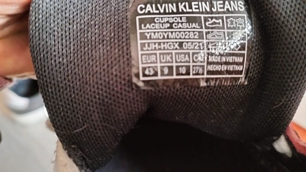 Tenisi Calvin Klein, marime 43, piele