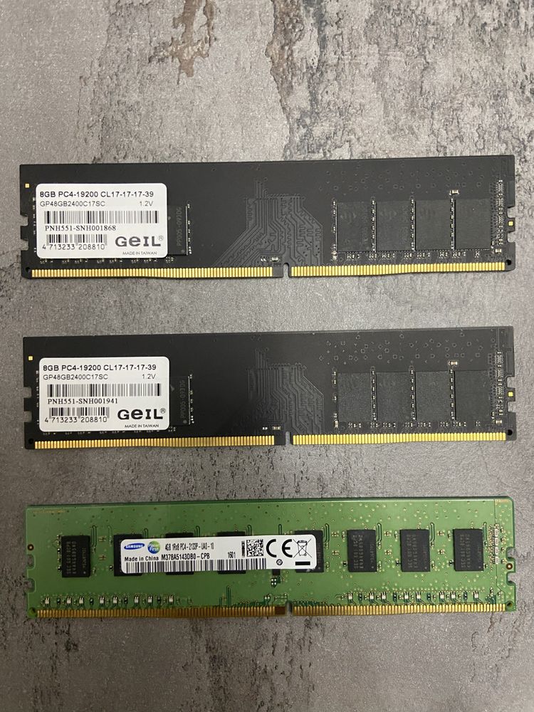Продаю ОЗУ DDR 4
