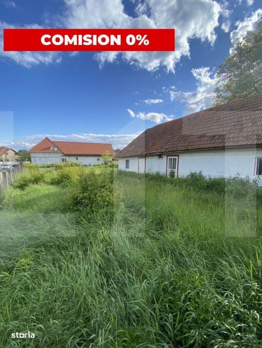 Teren intravilan, de vanzare, 680 mp cu casa demolabila, zona Simeria
