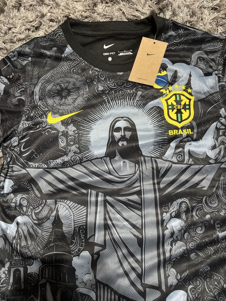 Tricou nike brasil Iisus/Jesus stoc limitat M!