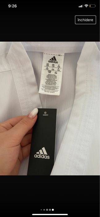 Kimono taekwondo copii adidas