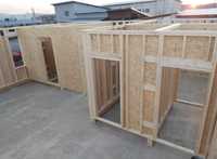 Vindem și confectionam case modulare și cabane din lemn izolate termic