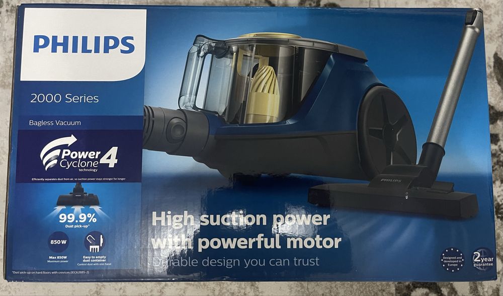 Aspirator fără sac Philips seria 2000 XB2125/09 850W NOU