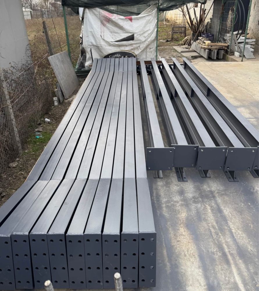 Fac hale metalice din europrofile accept variante manitou