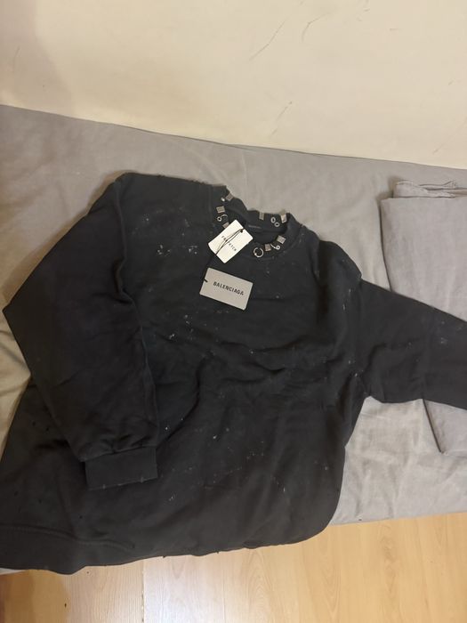 Balenciaga дълга мъжка тениска