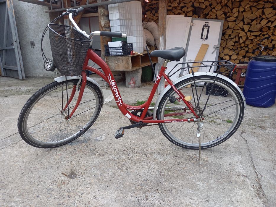 Bicicleta cu portbagaj