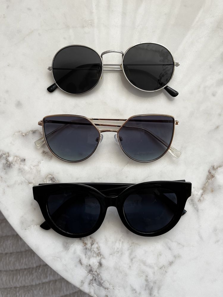 3 perechi de ochelari (Mango, Bershka)