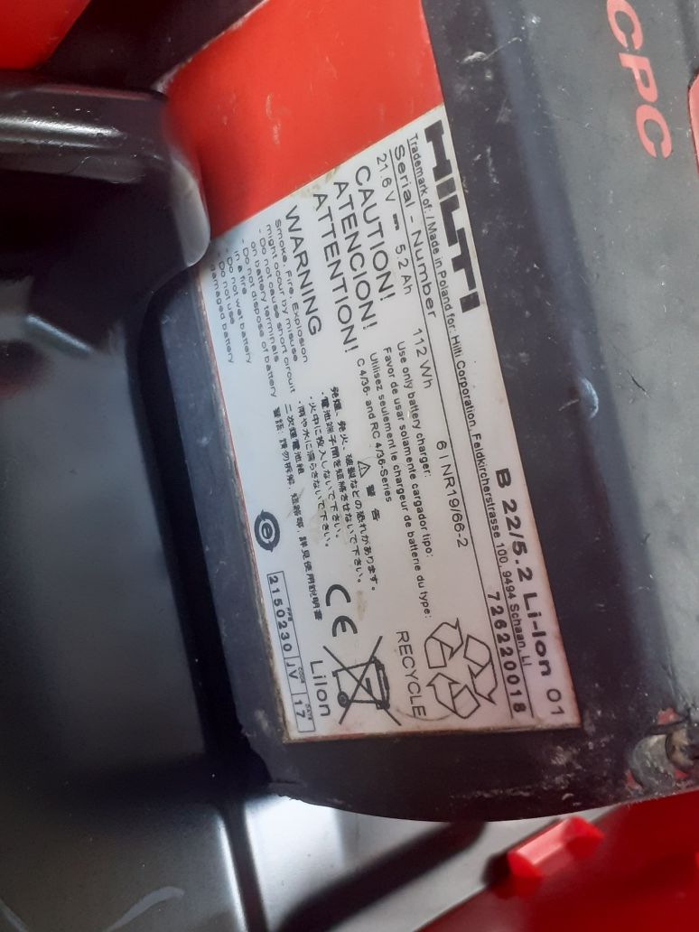 Vand pendular HILTI SJT 6 A22