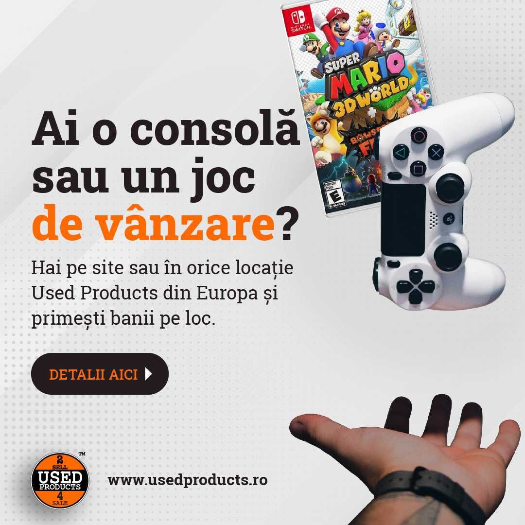 Consola PS3 | Jocuri si Accesorii | Garantie 12 Luni | UsedProducts.ro