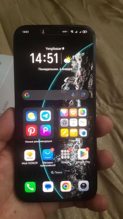 Honor 8 xb черный