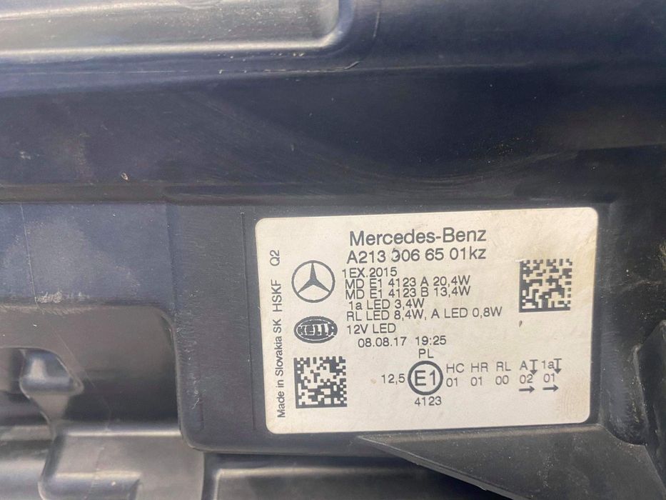 Фарове Мерцедес Е класа W213 Full Led Led High Performance фар фарове