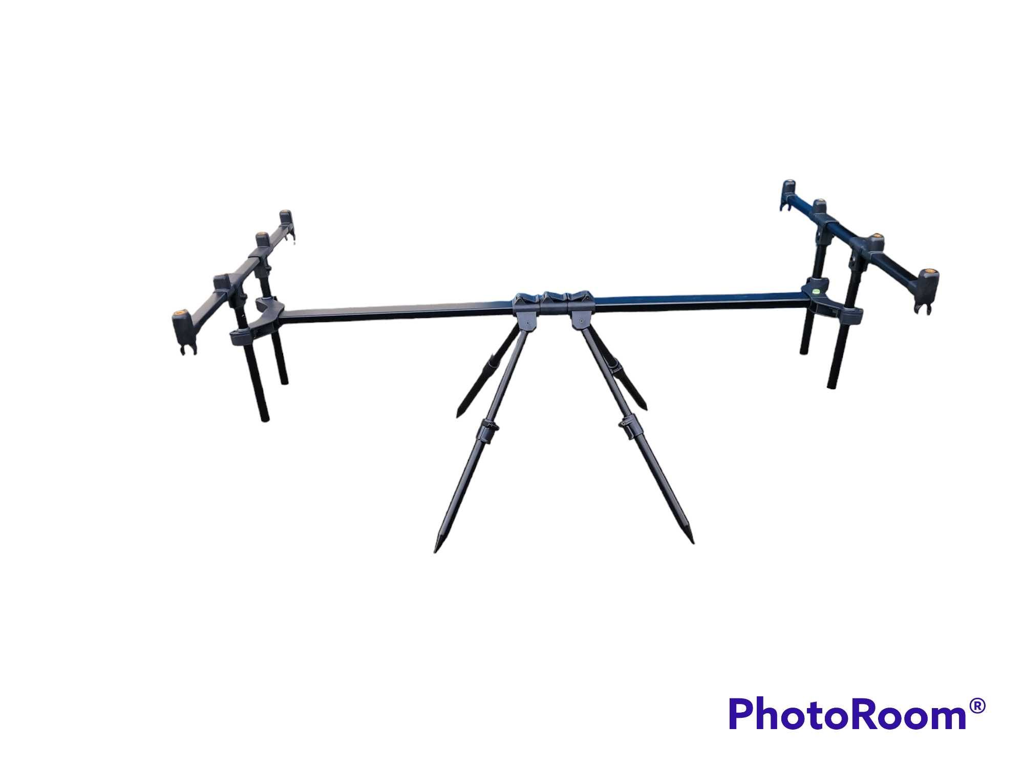 Rod pod #9 pentru 4 lansete BARACUDA ( Quad Pod )