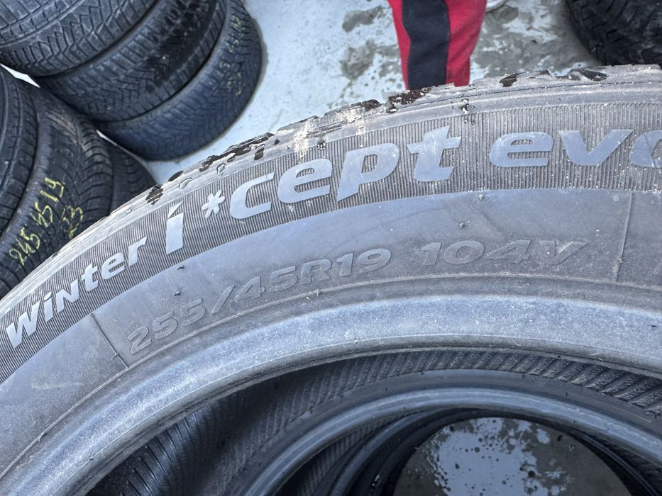 255 45 19 hankook iarna m+s 7.2 mm