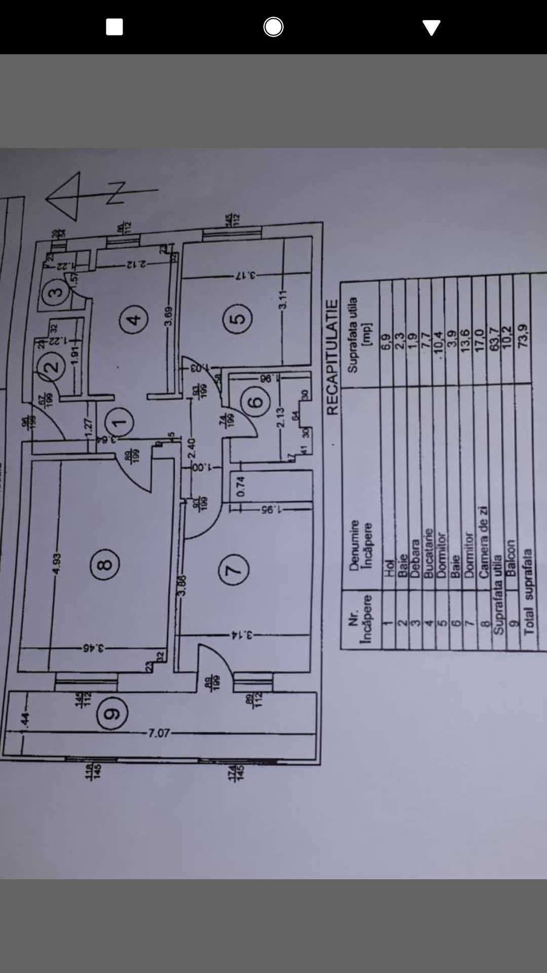 Apartament 3 camere (ultracentral)