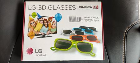 3D Очила, Комплект 5 Броя. ЧИСТО НОВИ!