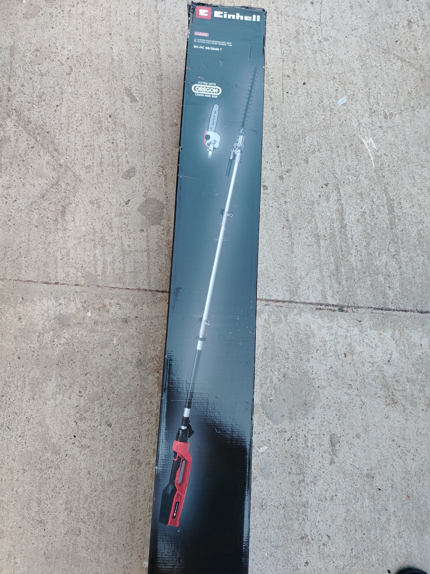 Masina de tuns la inaltime si masina de tuns gard viu Einhell GC-HC 90