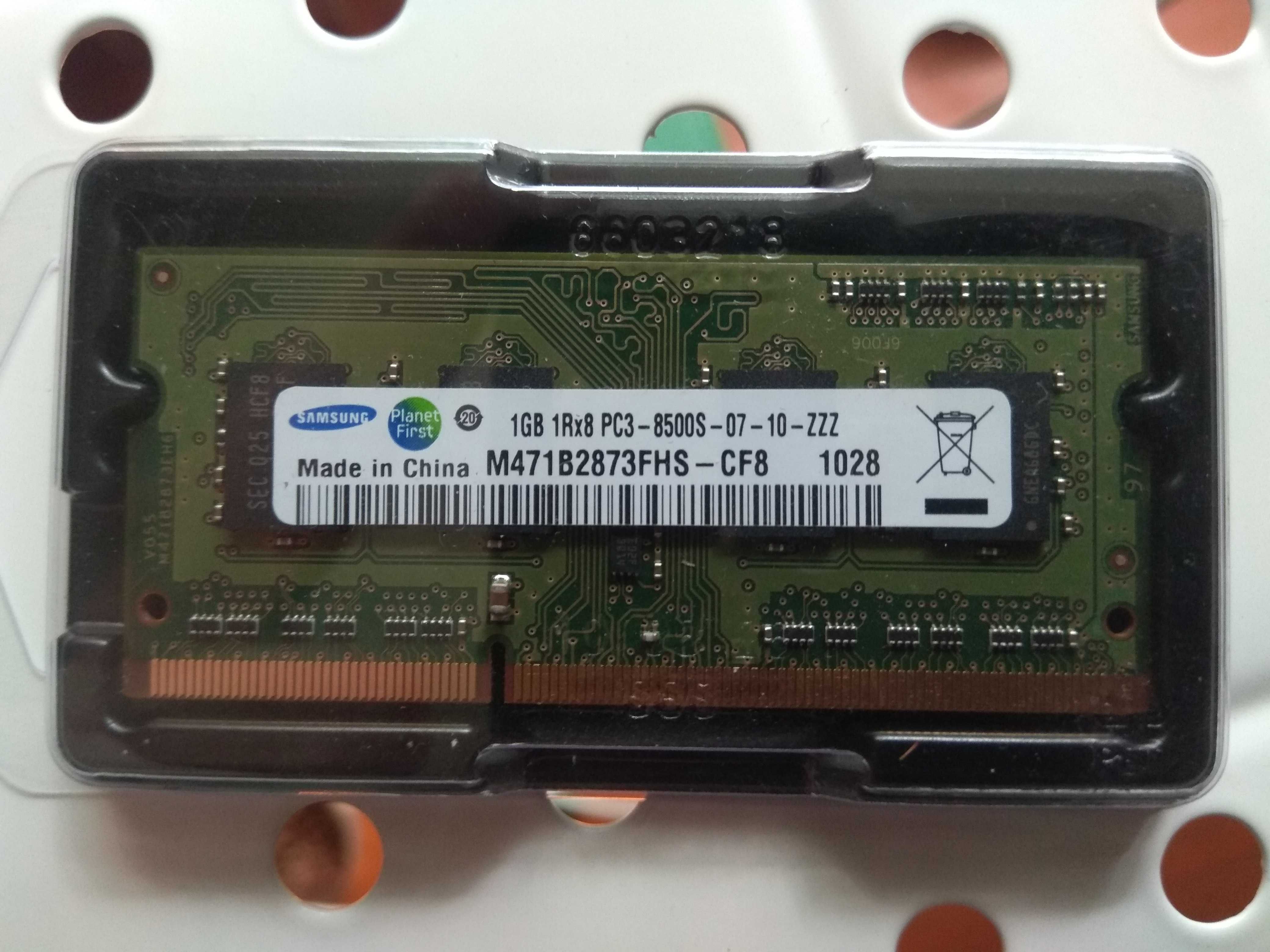 Модули памяти DDR3 для ноутбука