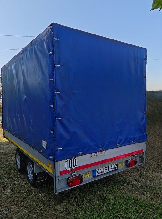 Remorcă / Remorci cu Prelată 2500 kg, 750 kg Germnaia