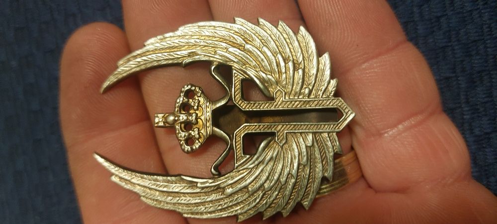 Insignă Pilot si Observator Aerian Ferdinand