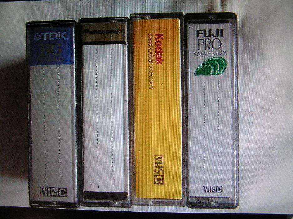 casete VHS C 30/45 min  modele foarte vechi colectie