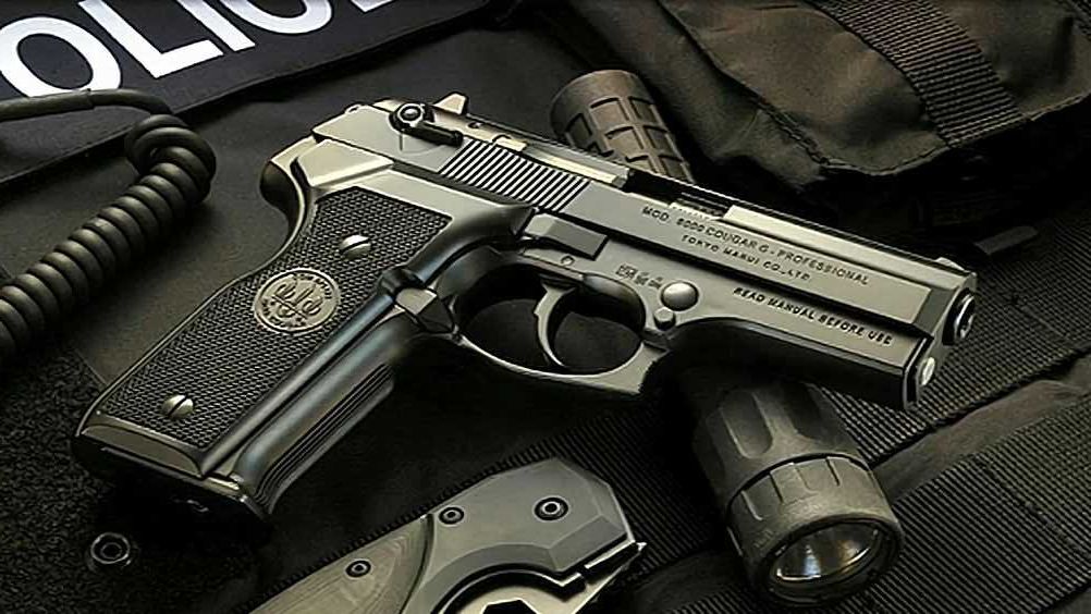 Pistol Airsoft TAURUS PT92 FullMetal Co2 Modificat 5,8jouli Bile 0,43
