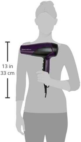 Сешоар за коса Remington D3190, 2200W, Йонизираща функция с дифузер UK