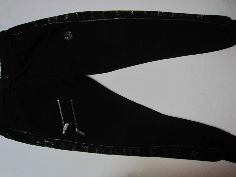 Pantalon de dama Philipp Plein,masura XL,Talie=84-92c,Lung=101cm, noi