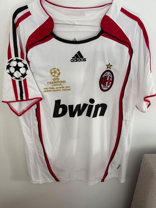 Tricou Shevchenko Milan 2007 finala champions league fotbal