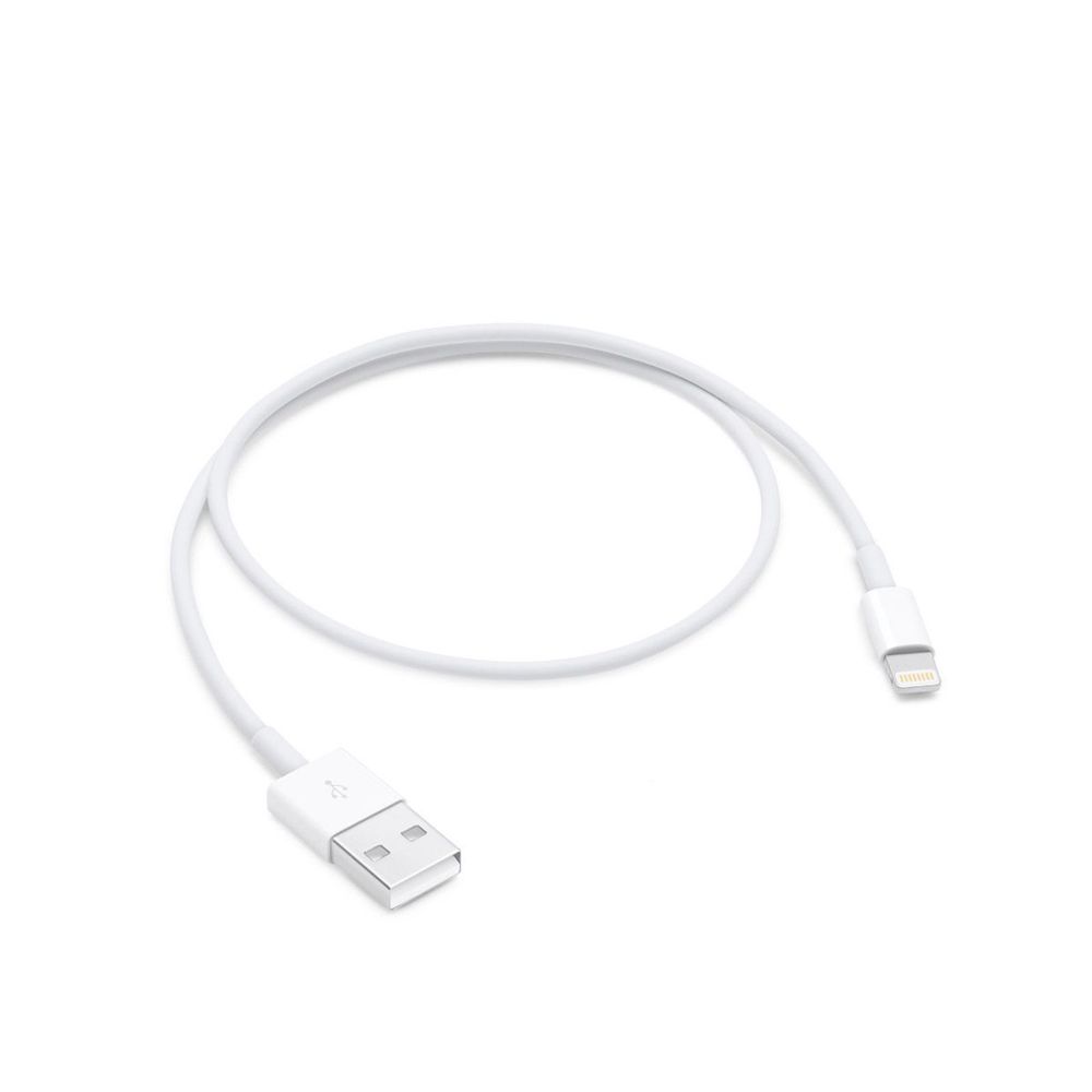 Cablu de date iphone Apple Lightning - USB, 0.5m, Alb