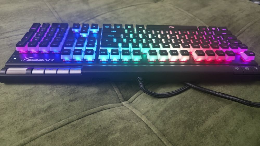 Tastatura Gaming HyperX Alloy 2 Elite RGB, switch HyperX Red