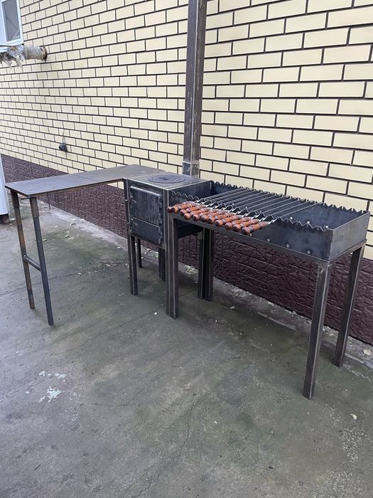 Мангал/Мангальный комплекс/Печь/Мангал 3в1