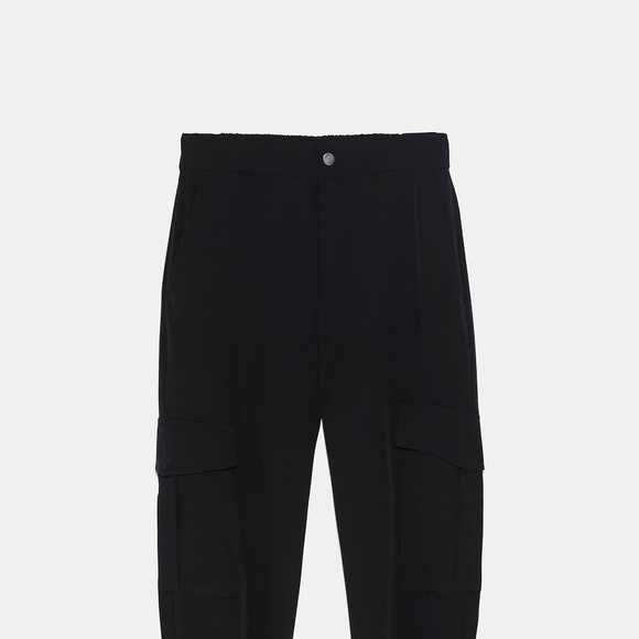 Pantaloni fluizi cargo Zara