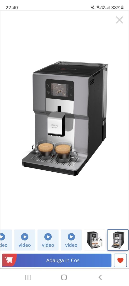 Espressor automat Krups Intuition Preference