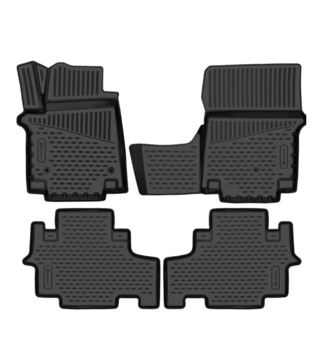 Коврики резиновые Hyundai Custin новые на 3 ряда, покупал в салоне Хен