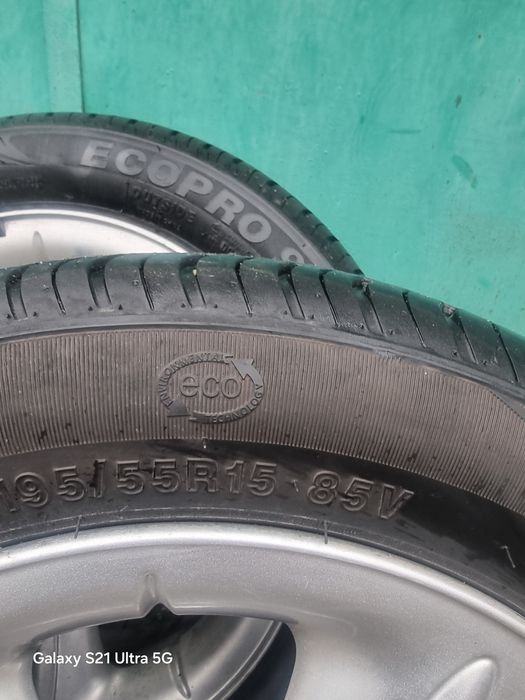 Алуминиеви джанти с гуми 195.55.15. Дот23