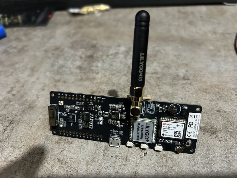 LILYGO TTGO T-Beam ESP32 LoRa Development Board 433MHz