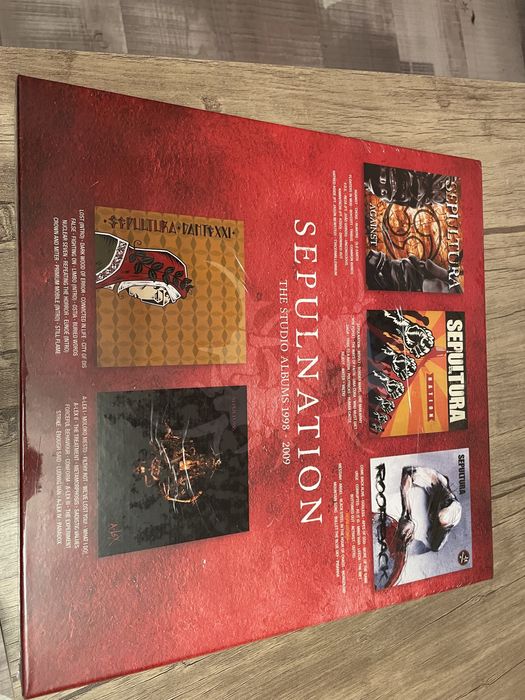 Sepultura box set 5 album